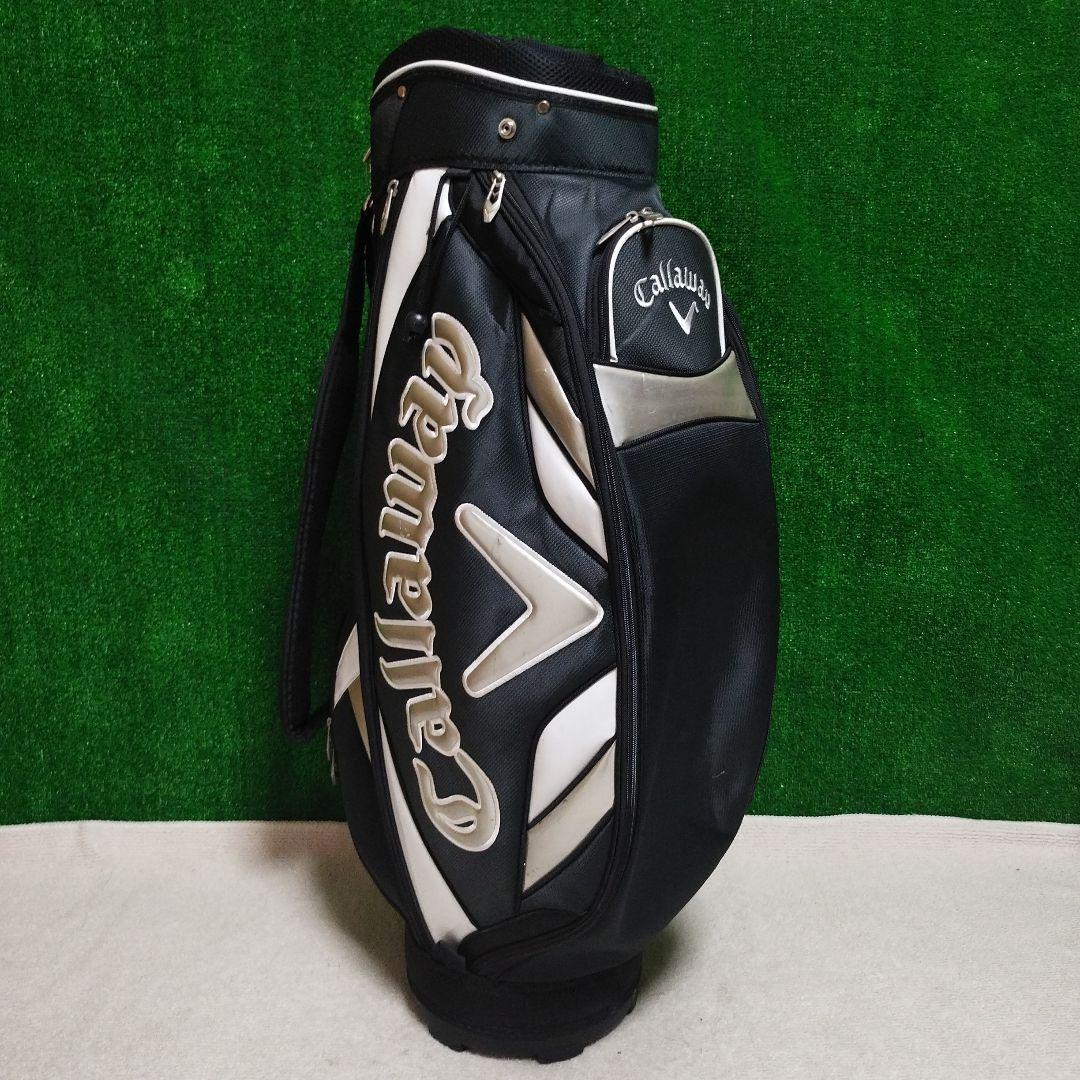Callaway キャディバッグ 黒/白 ※ベルト色違い フード無し