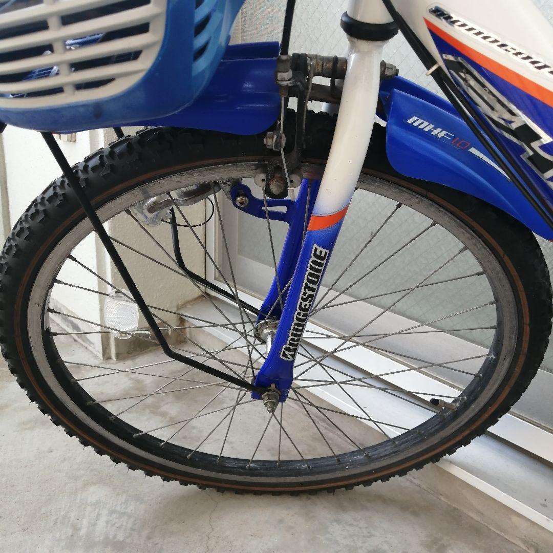 鳥取　ブリヂストン子供用自転車24インチ