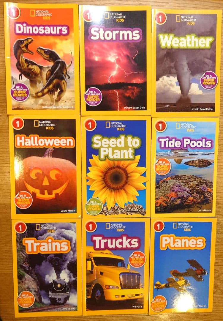 美品 National Geographic Kids L1/31冊 英語 絵本