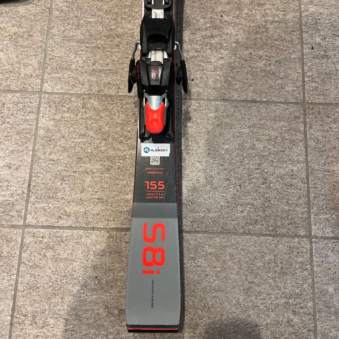 ATOMIC REDSTER スキー 155cm バインディング付き