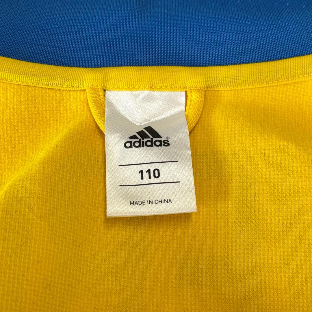 adidas アディダス 黄/青 トラックジャケット SVFF TRK XL
