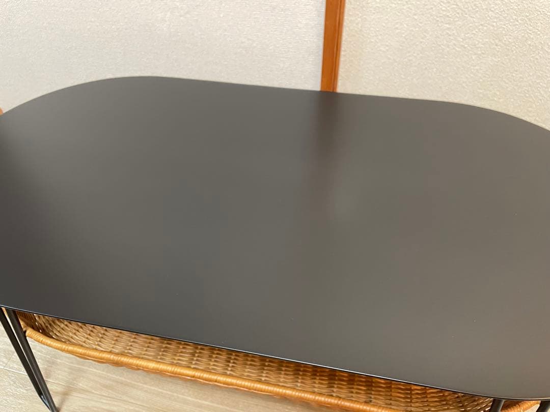 送料込 IDEE WALLABY ローテーブル　ブラック