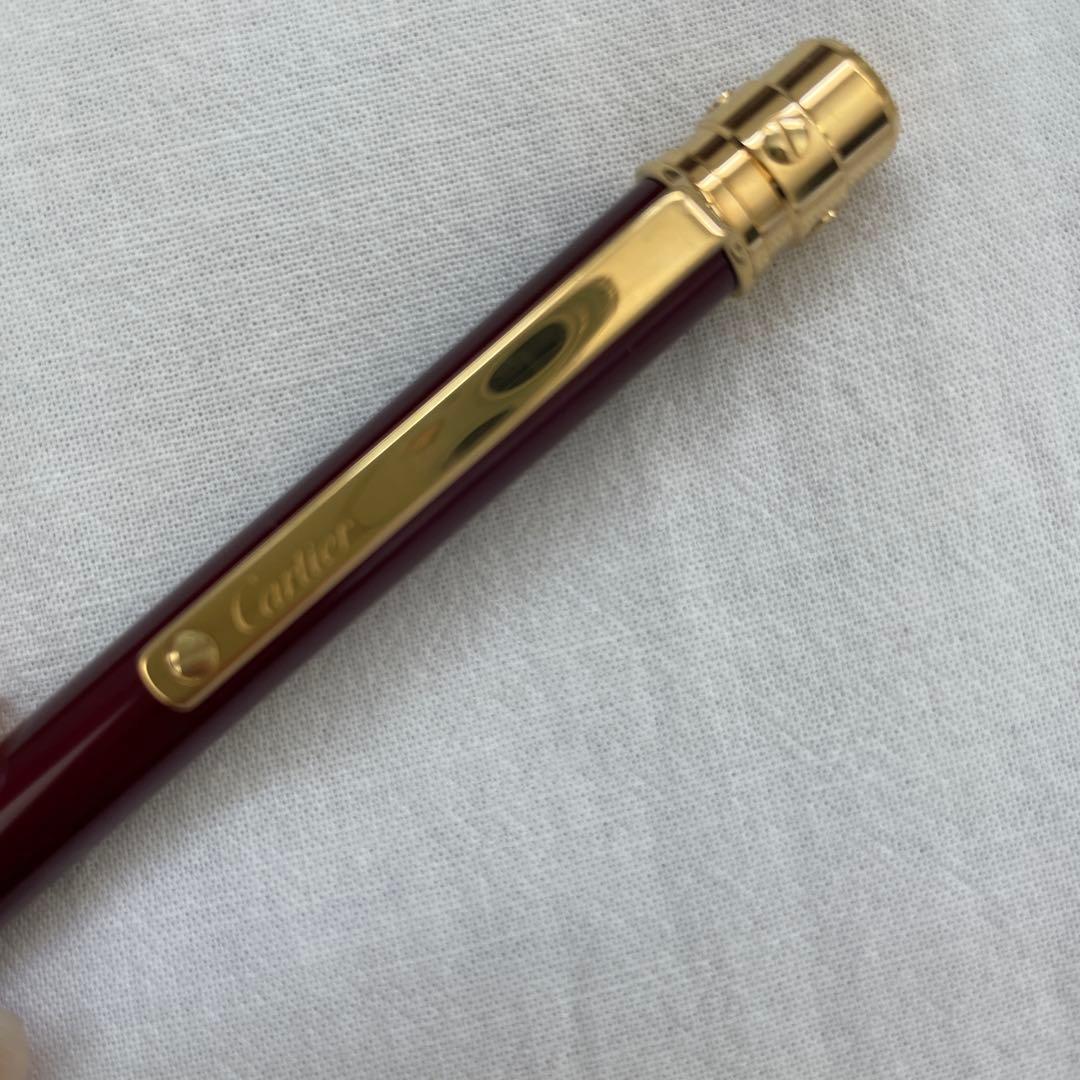 カルティエ ボールペン　レッドゴールド