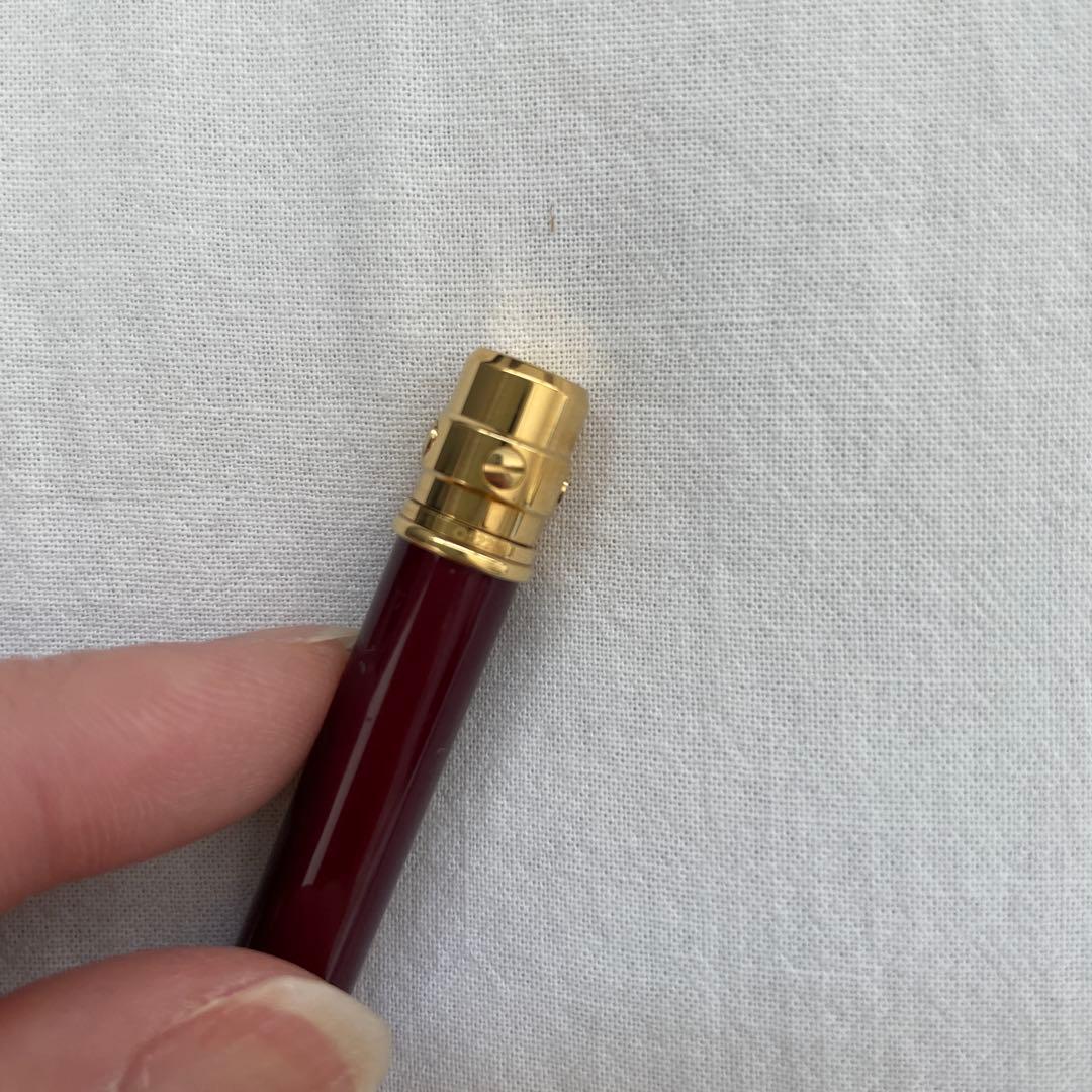 カルティエ ボールペン　レッドゴールド