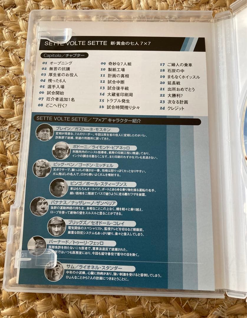 新・黄金の七人　7×7('68伊)DVD