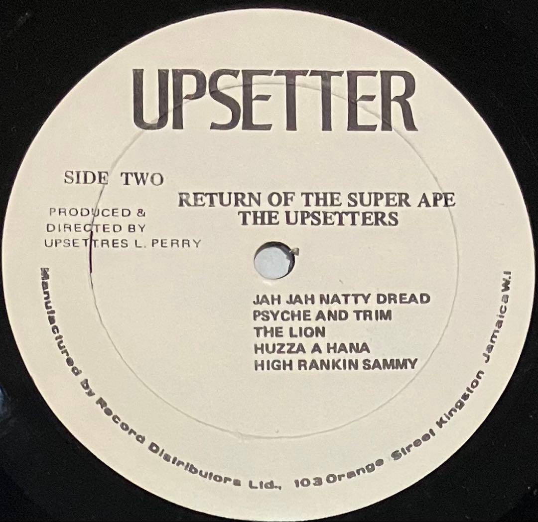 洋楽 The Upsetters - Return Of The Super Ape