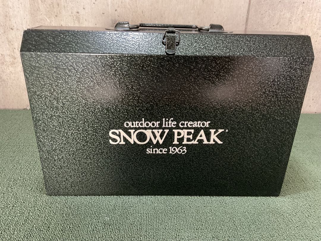 廃盤・激レア・未使用 バーベキュー ボックス スノーピーク  peak