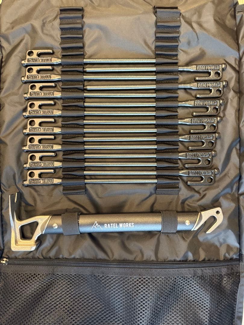 RATEL WORKS ペグセット一式