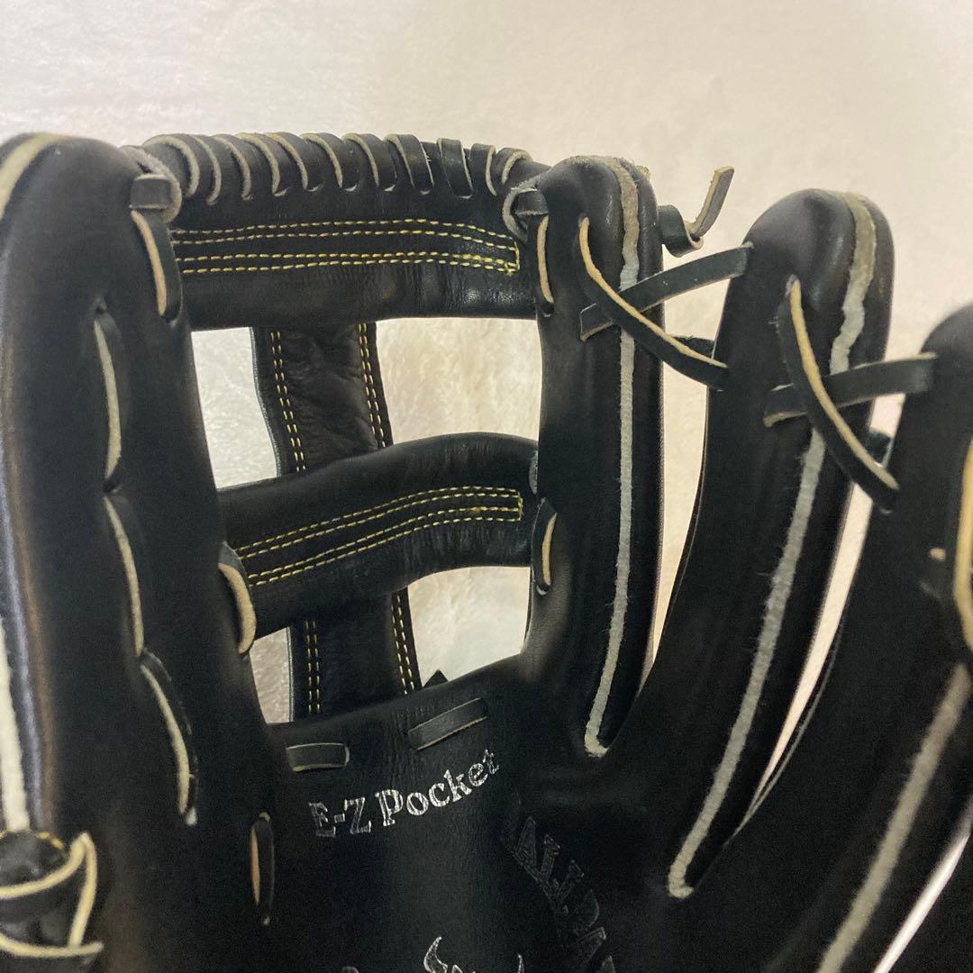 【美品】旧ロゴ ミズノMizuno 軟式 グローブ 右投げ LITE FLEX