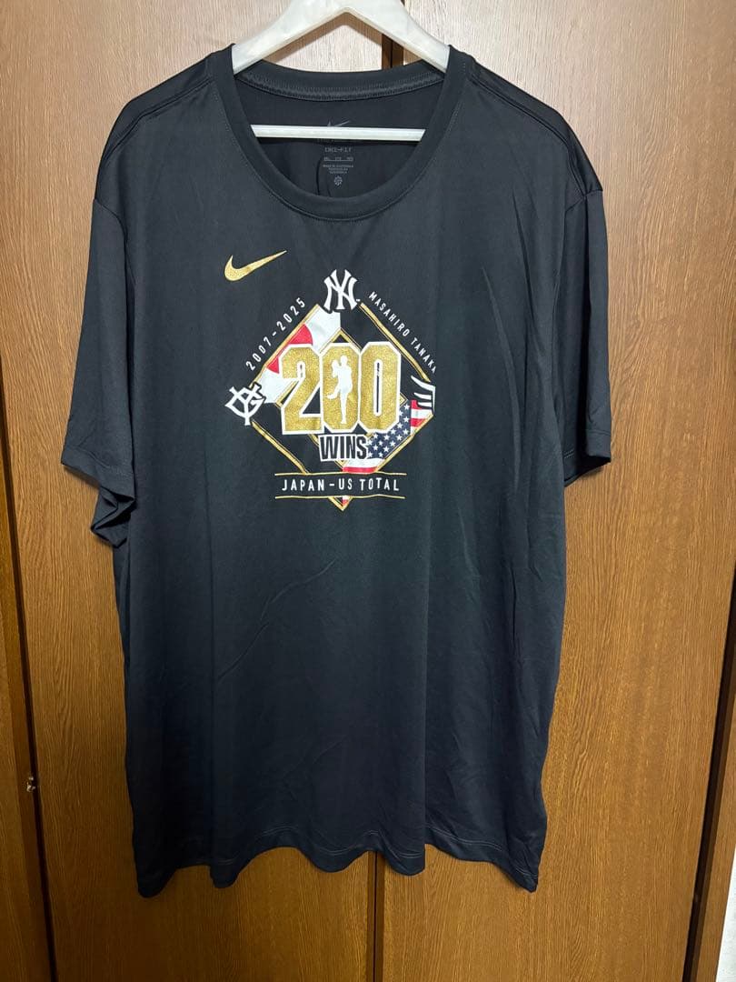 読売ジャイアンツ 田中将大日米通算200勝記念Tシャツ