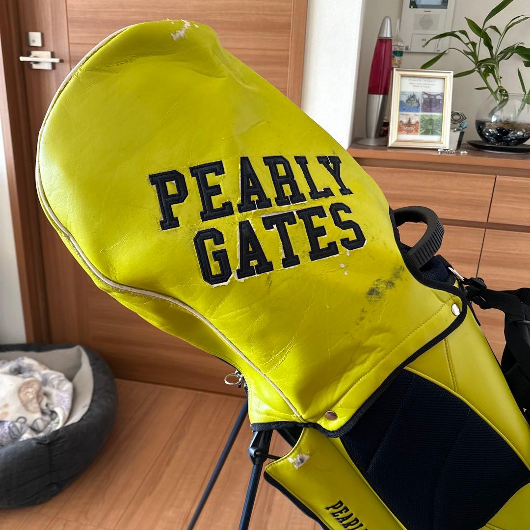 週末セール！美品！PEARLY GATES ゴルフバッグ 89 イエロー