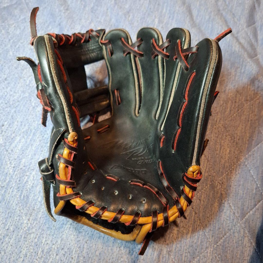 軟式ミズノプロ内野手用Mブラック