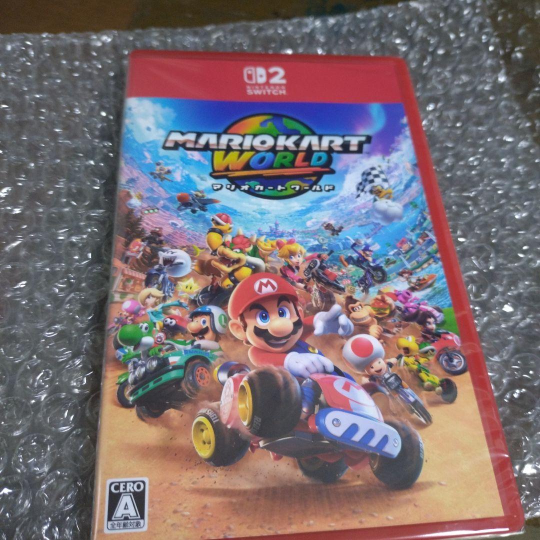 【未開封】シュリンク付　マリオカートワールド Switch2　ソフトのみ