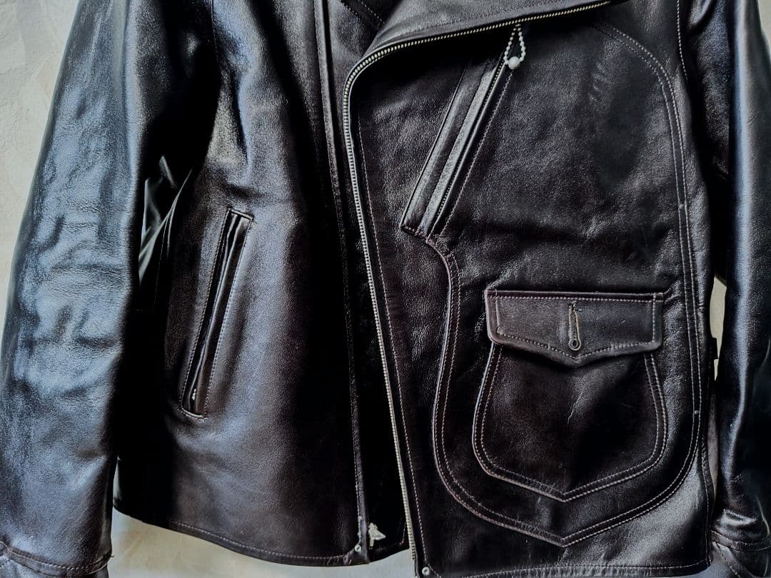 ダッパーズ　Dappers ダブルライダースジャケット　新品未使用