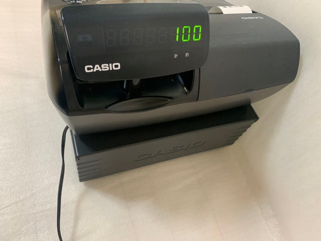 CASIO TE-2100 -15SBK 電子レジスター　人気色　ブラック