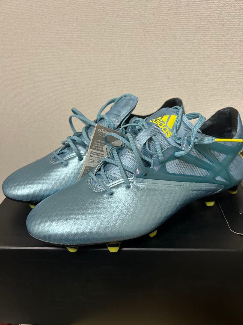 絶版品　adidas MESSI 15.1 FG/AG 25.5cm ブルー