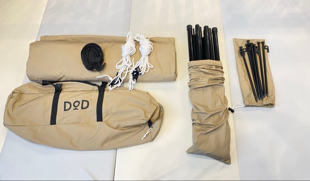 ★美品★Dod いつかのタープ(タン) TC