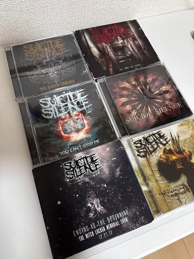 Suicide Silence CD コレクション
