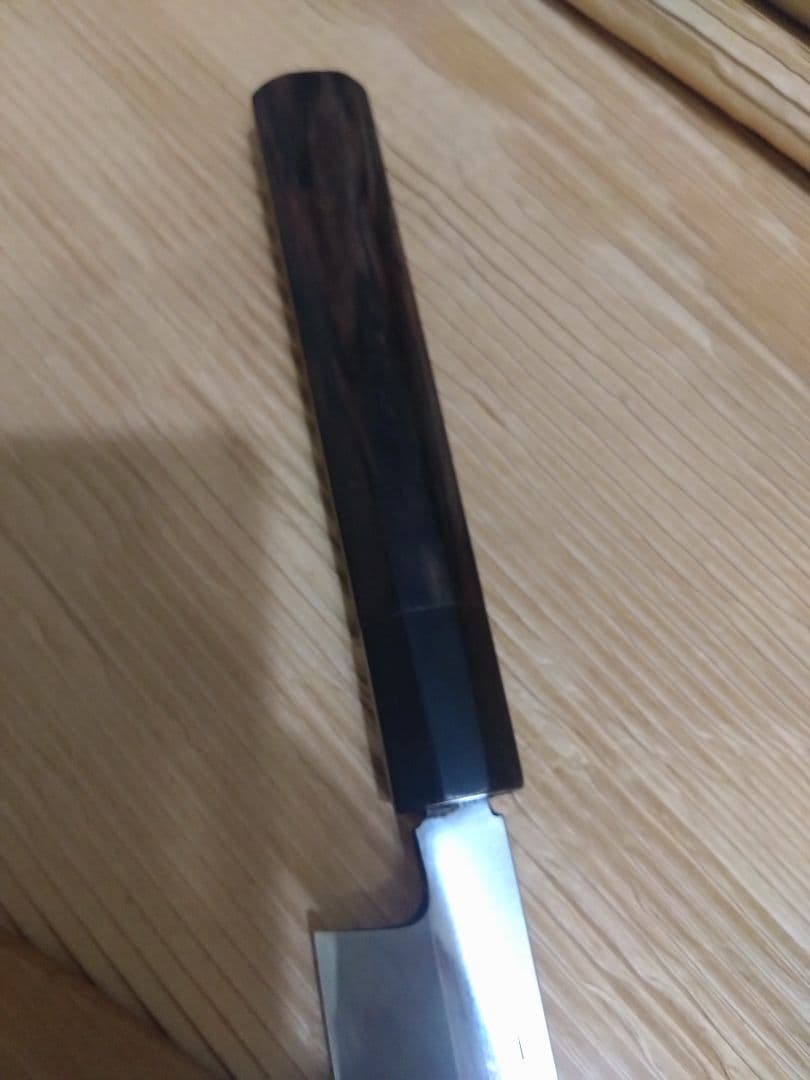 本焼菊 一文字 　青鋼　柳刃