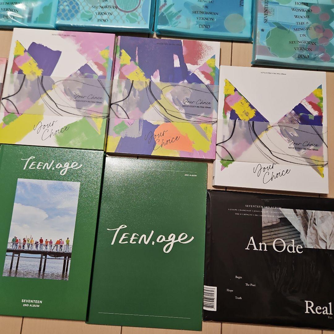 SEVENTEEN セブチ CD まとめ売り セット