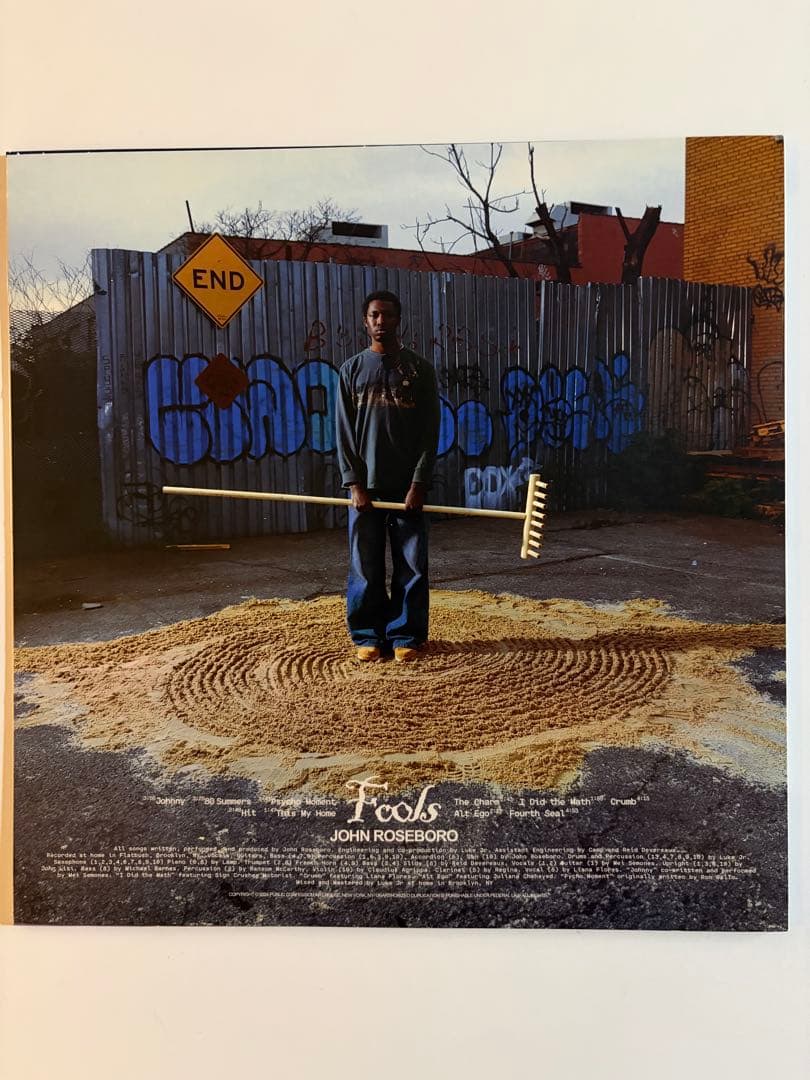 洋楽 John Roseboro FOOLS (BLUE VINYL)