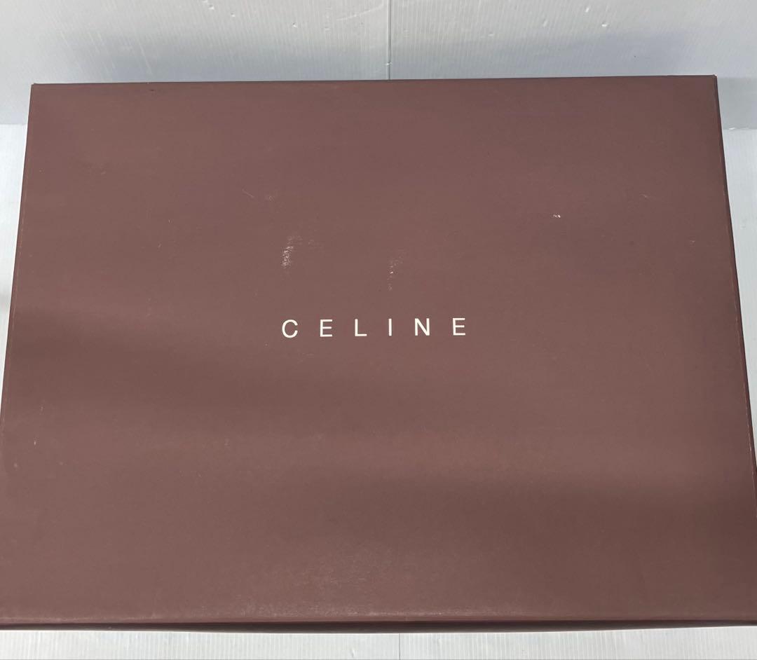 【CELINE/セリーヌ】カシミヤ入　毛布　マカダム　チェーン柄※未使用保管品