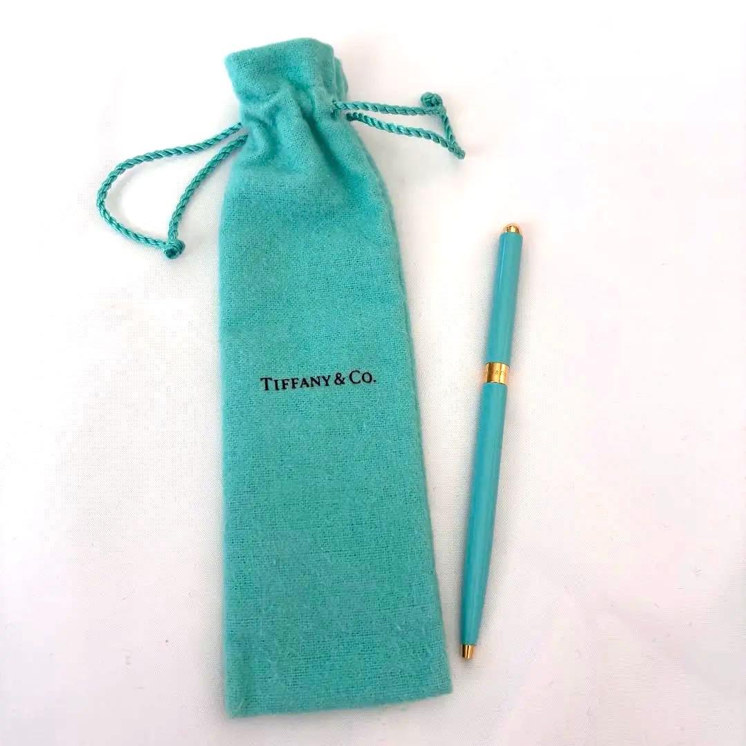 新品未使用Tiffany & Co. 水色ボールペン 本体