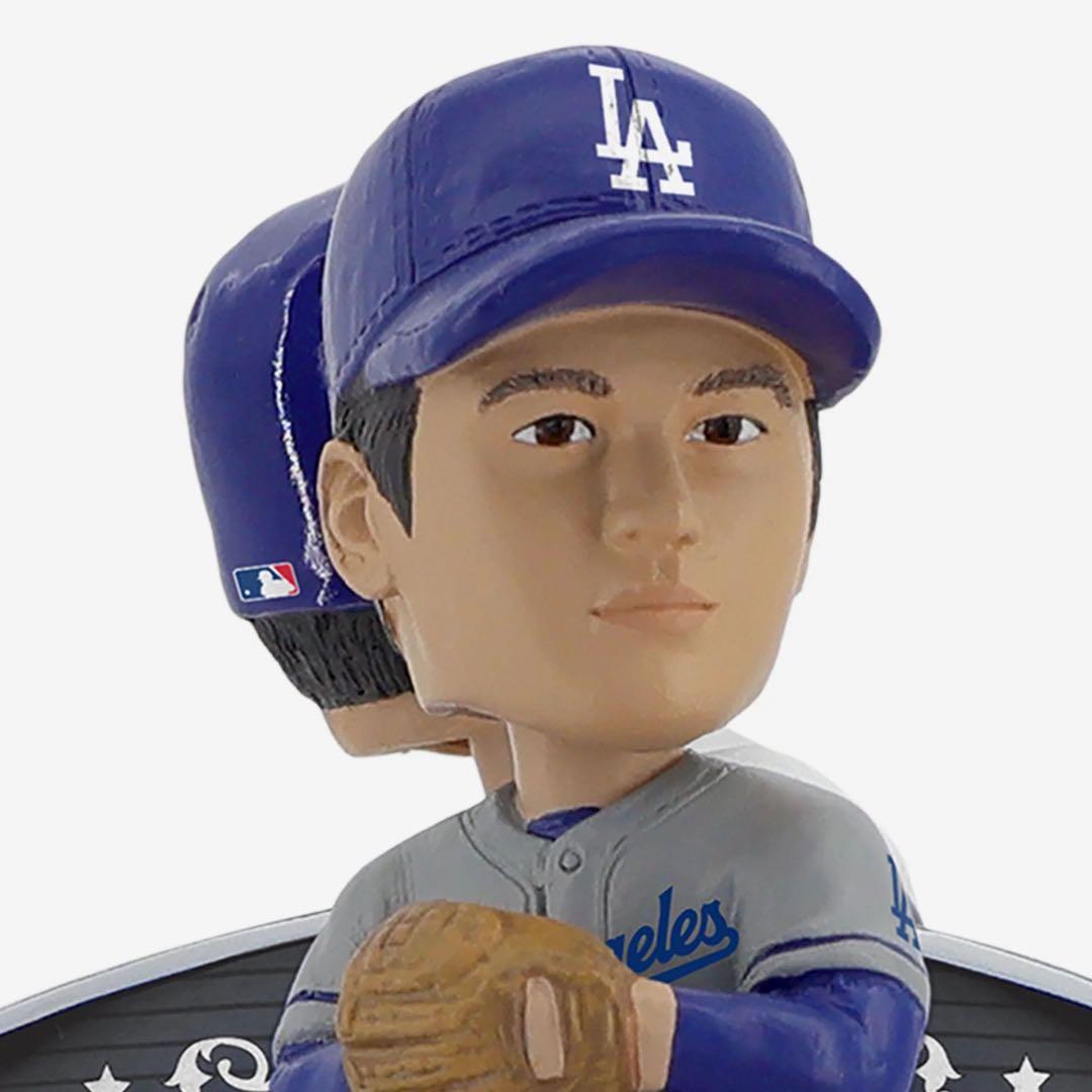 【世界360個限定】大谷翔平 回転式 デュアル ボブルヘッド 二刀流 ドジャース
