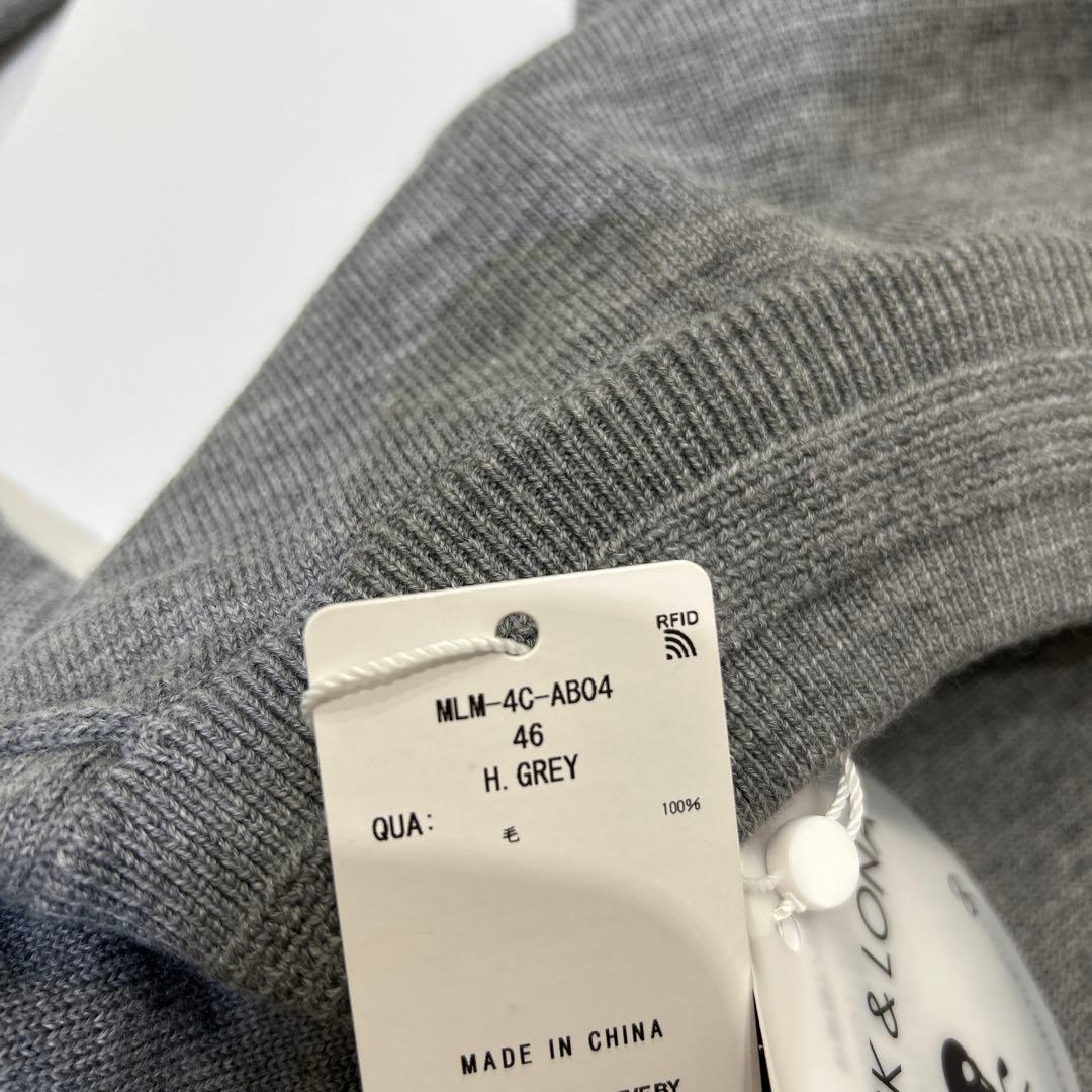 新品❤️MARK&LONA グレー クルーネックセーター
