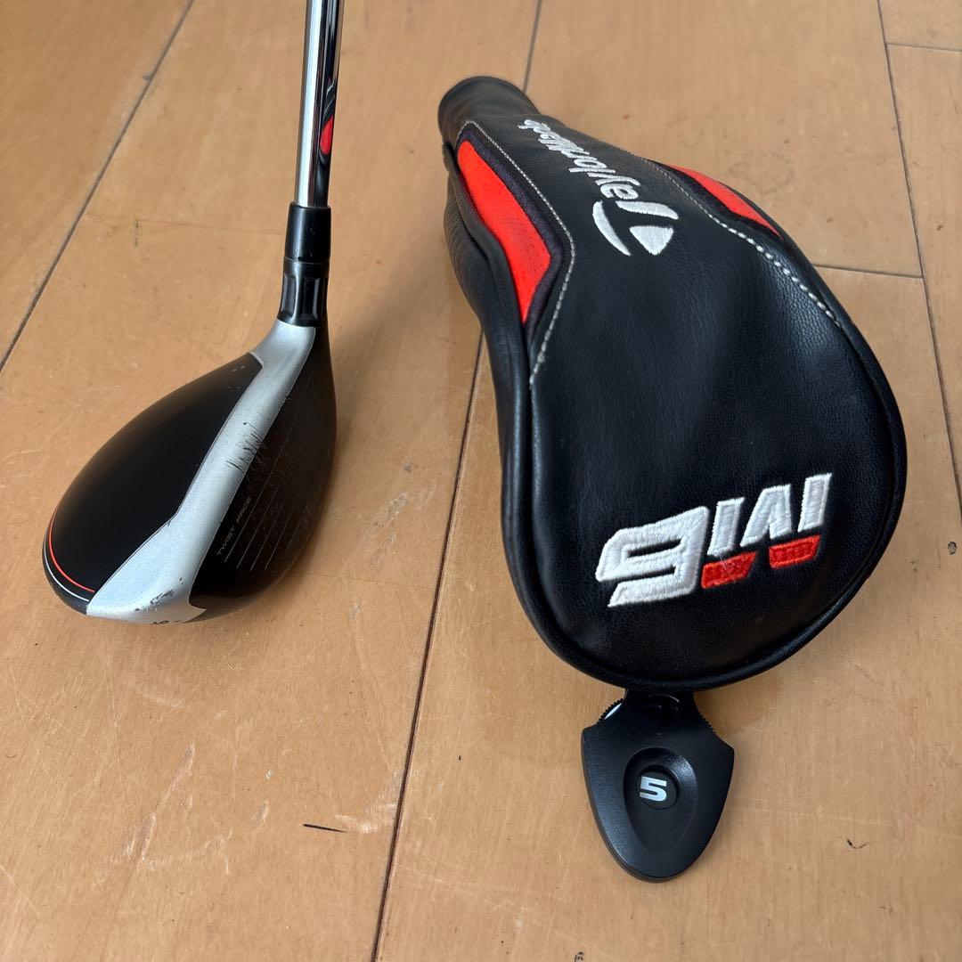 TaylorMade M6 5U 25° Sユーティリティ ヘッドカバー付き