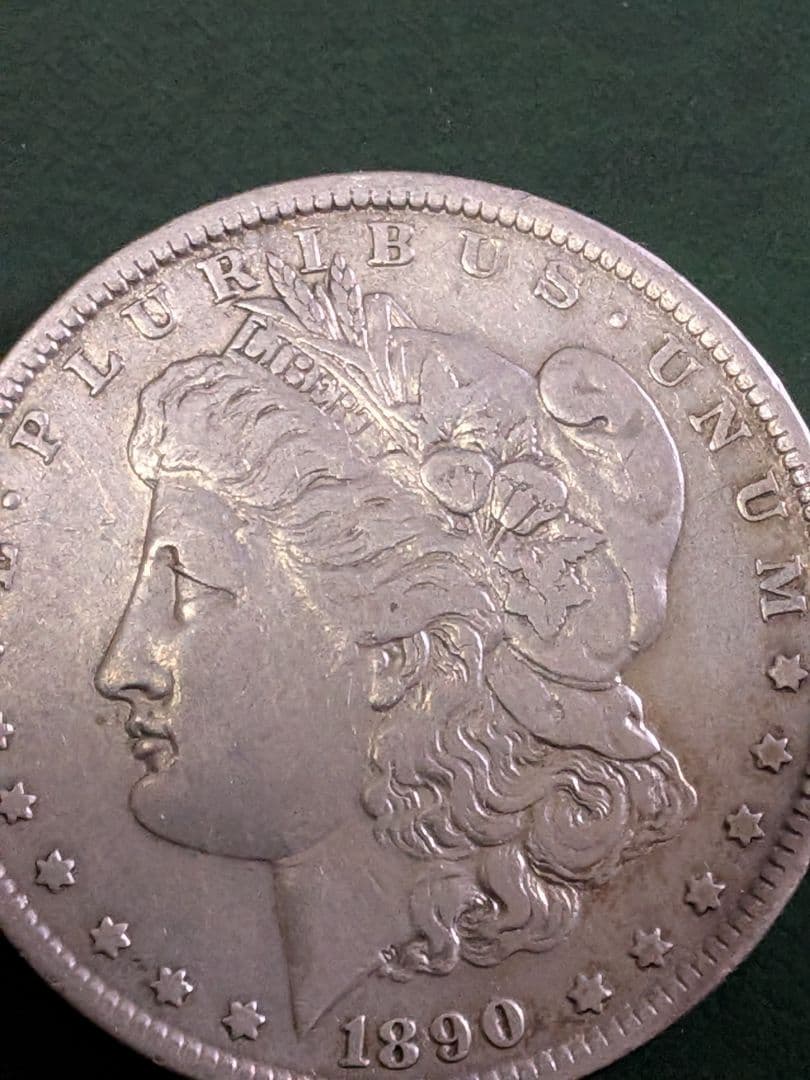 モルガン1ドル銀貨 1890年!!