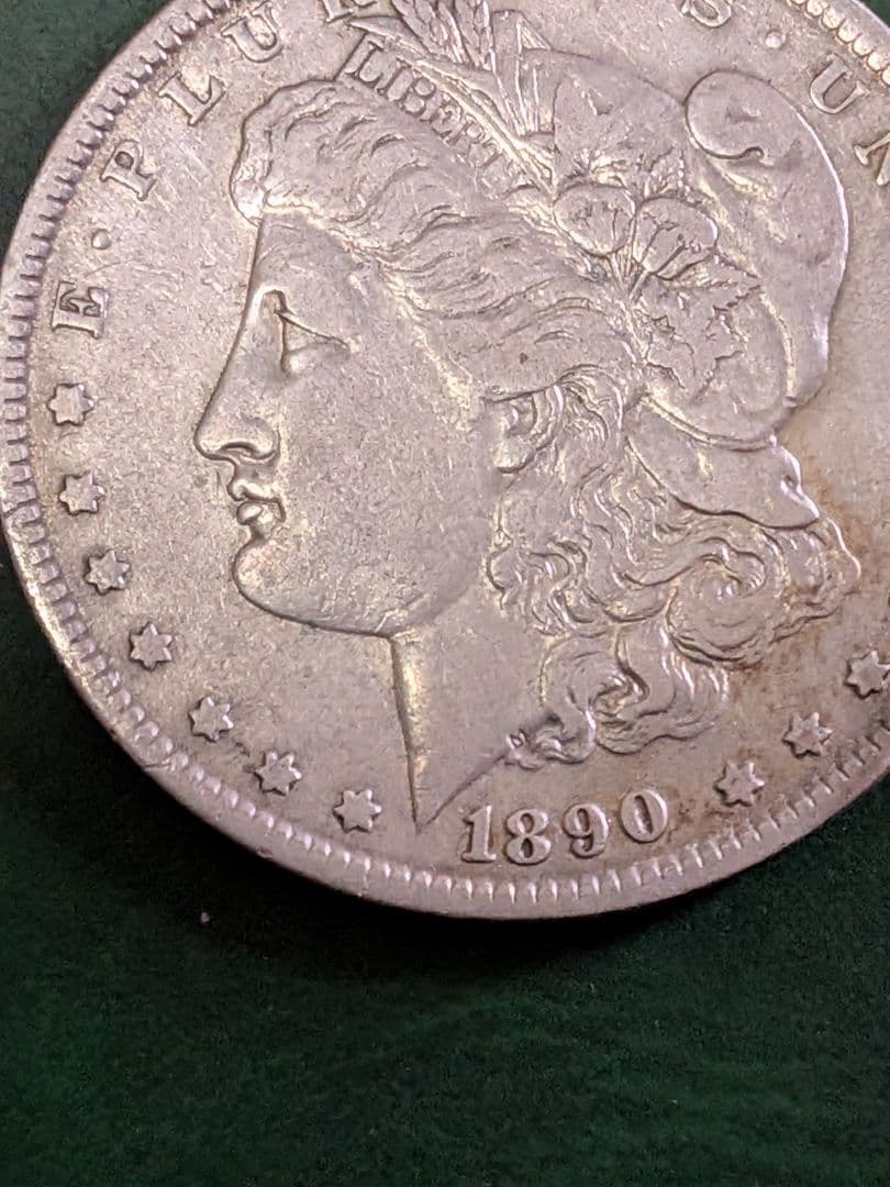 モルガン1ドル銀貨 1890年!!