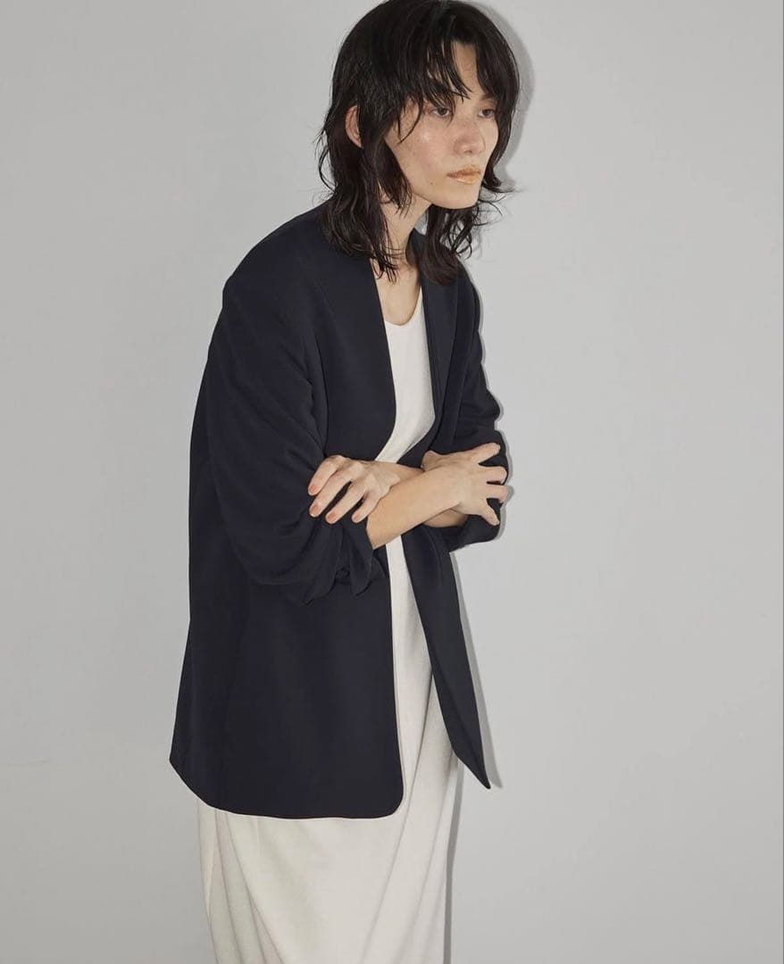 Todayful Collarless Twill Jacket 36サイズ