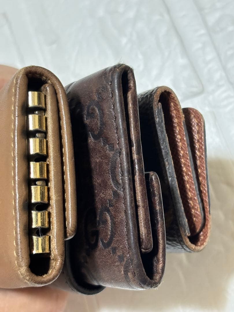 Louis Vuitton & Gucci BVLGARIキーケース3点セット