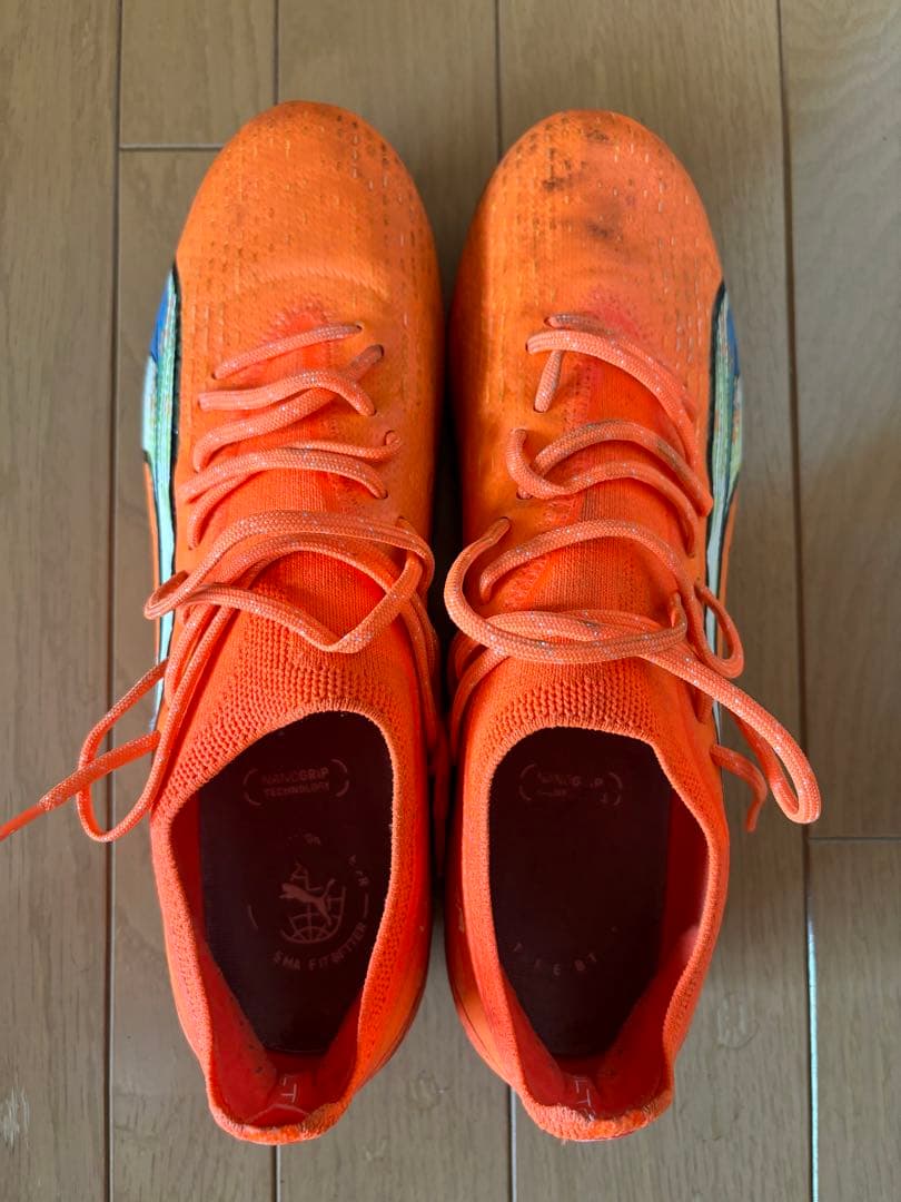 PUMA ULTRA スパイク FG/AG オレンジ 27.0cm
