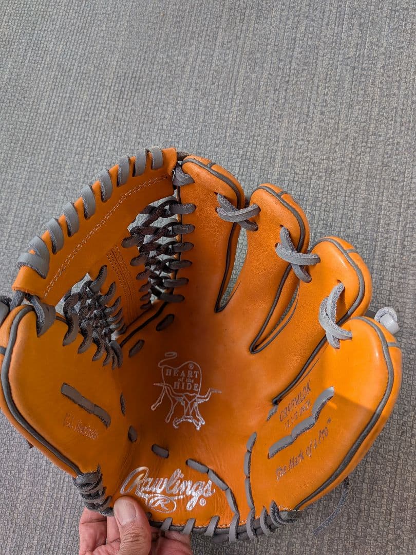 Rawlings 軟式グローブ オールラウンド　オレンジ