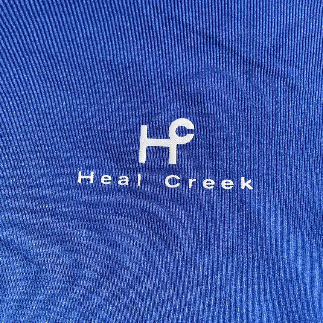 Heal Creek 青色 長袖ハイネックシャツ　L