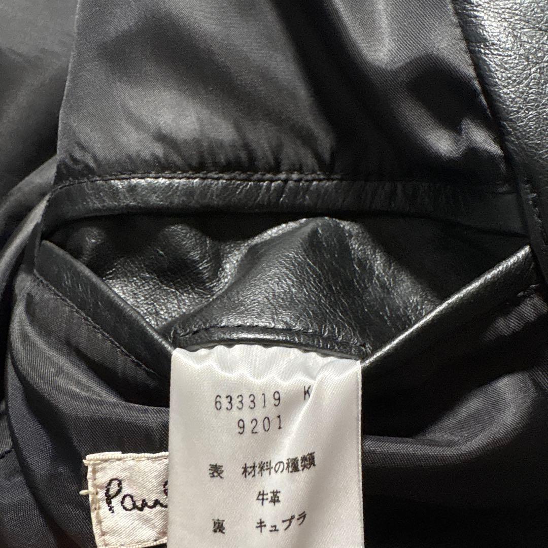 PaulSmith leather tailored jacket キムタク