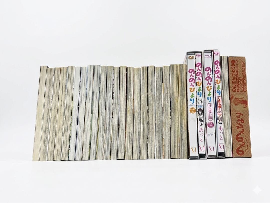 【豪華特装版セット】のんのんびより 全巻＋OAD特装版＋アンソロ21冊