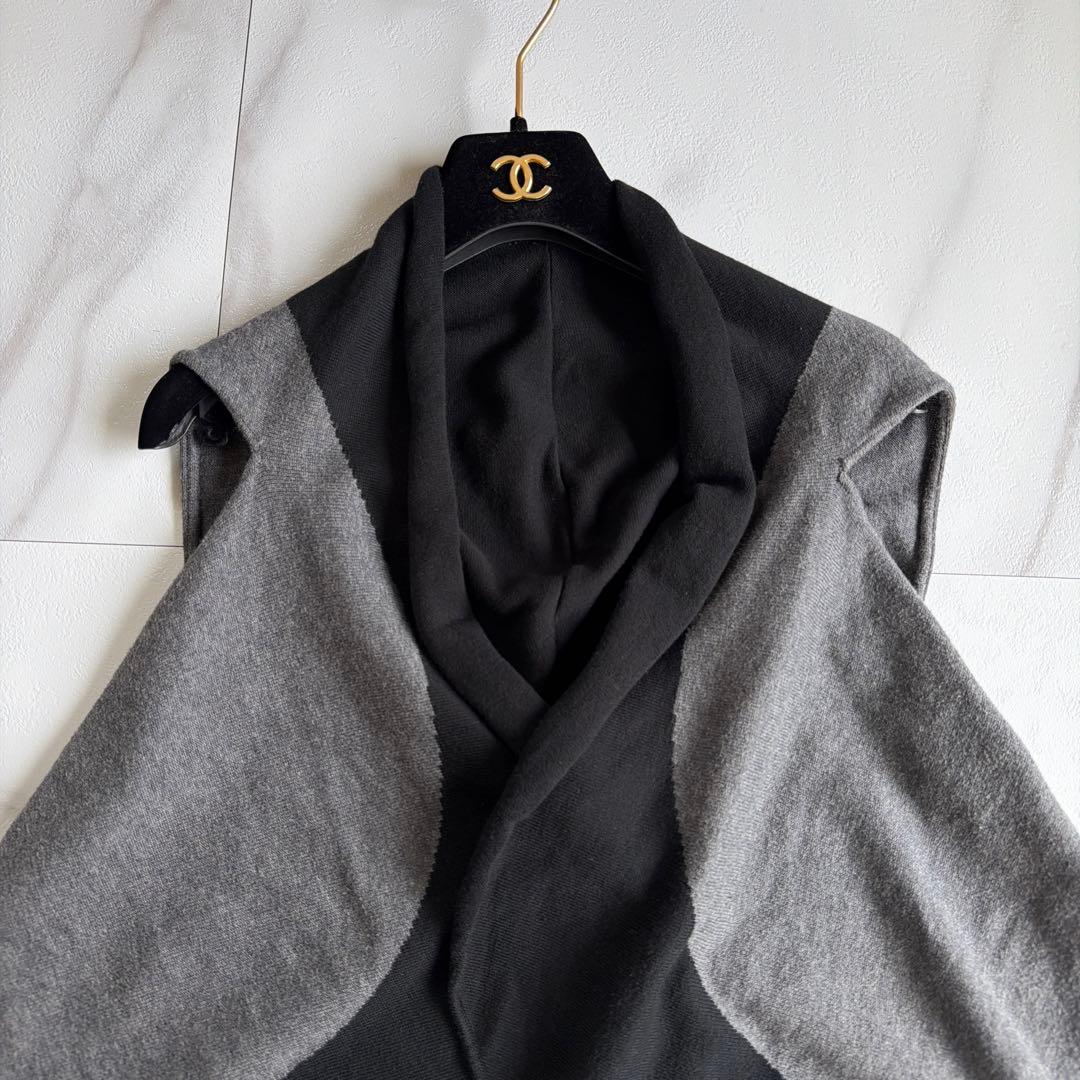 希少 HaaT ISSEY MIYAKE 変形 ニット ジレ ベスト
