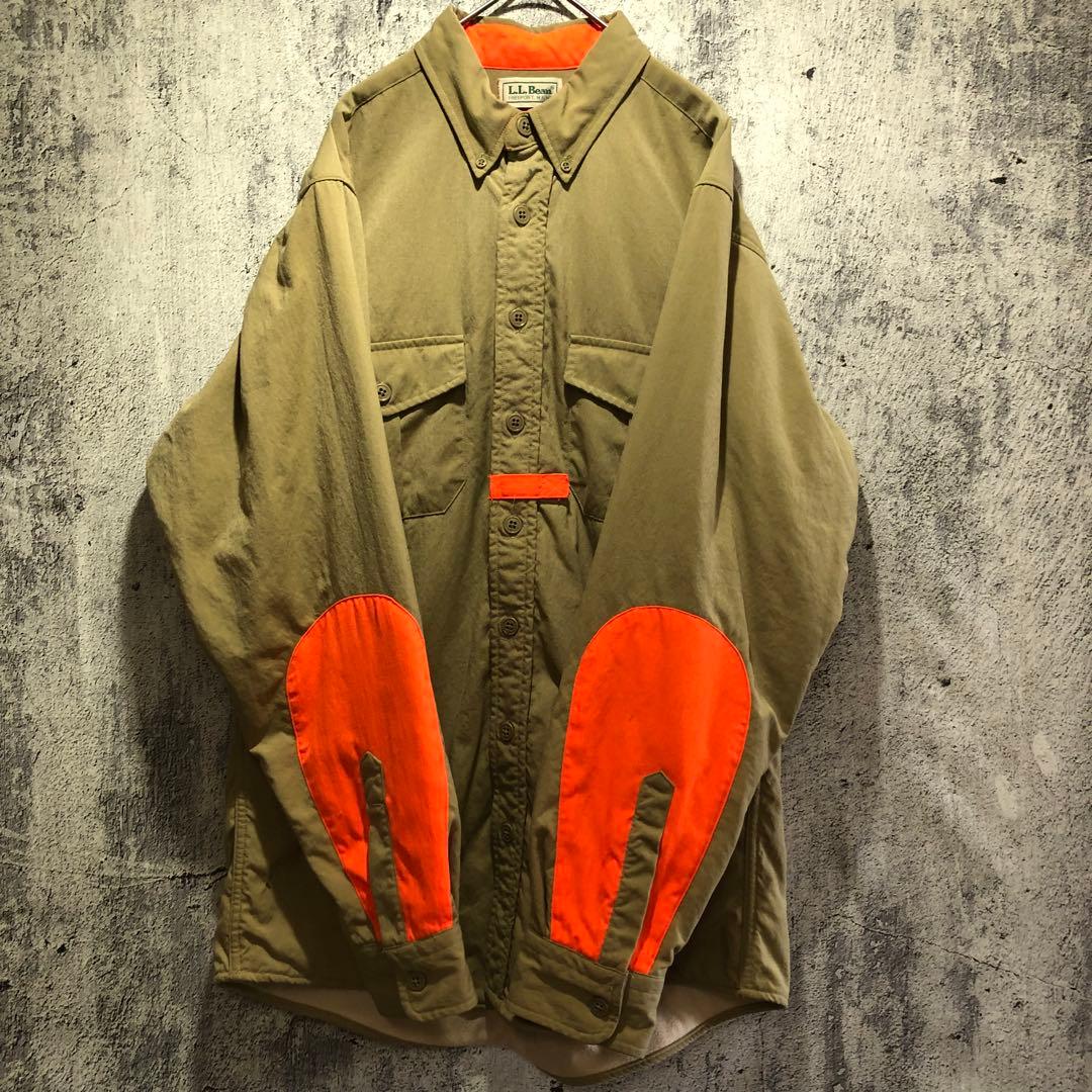 70s80s アメリカ製 L.L.BEAN ハンティングシャツジャケット 激レア