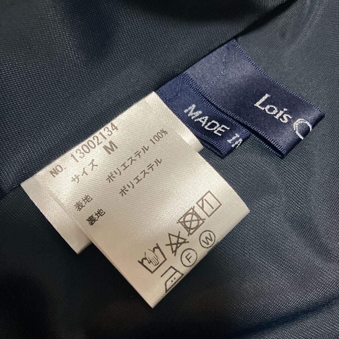【極美品】 ロイスクレヨン ロングワンピース 長袖　ドット ギャザー ハイネック