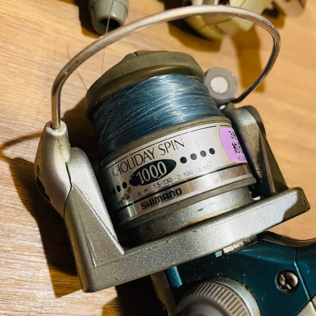 3個セット SHIMANO シマノHOLIDAY SPIN 1000 2000