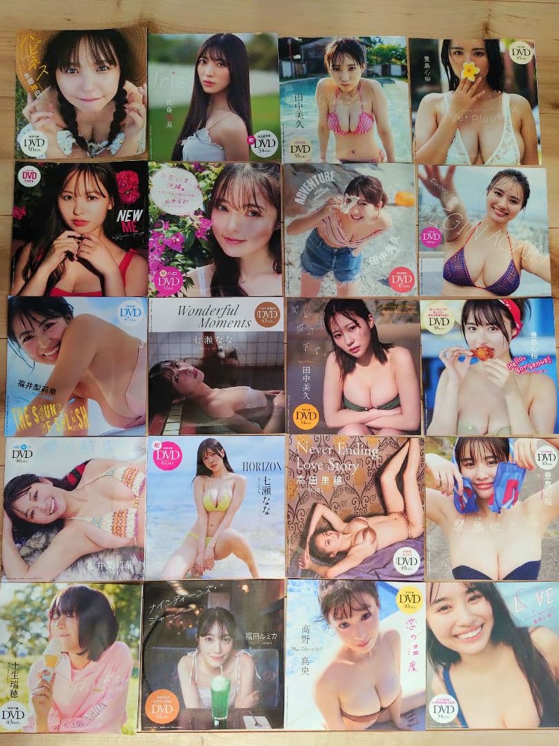 大量60枚 グラビアアイドルDVD プレイボーイ付録