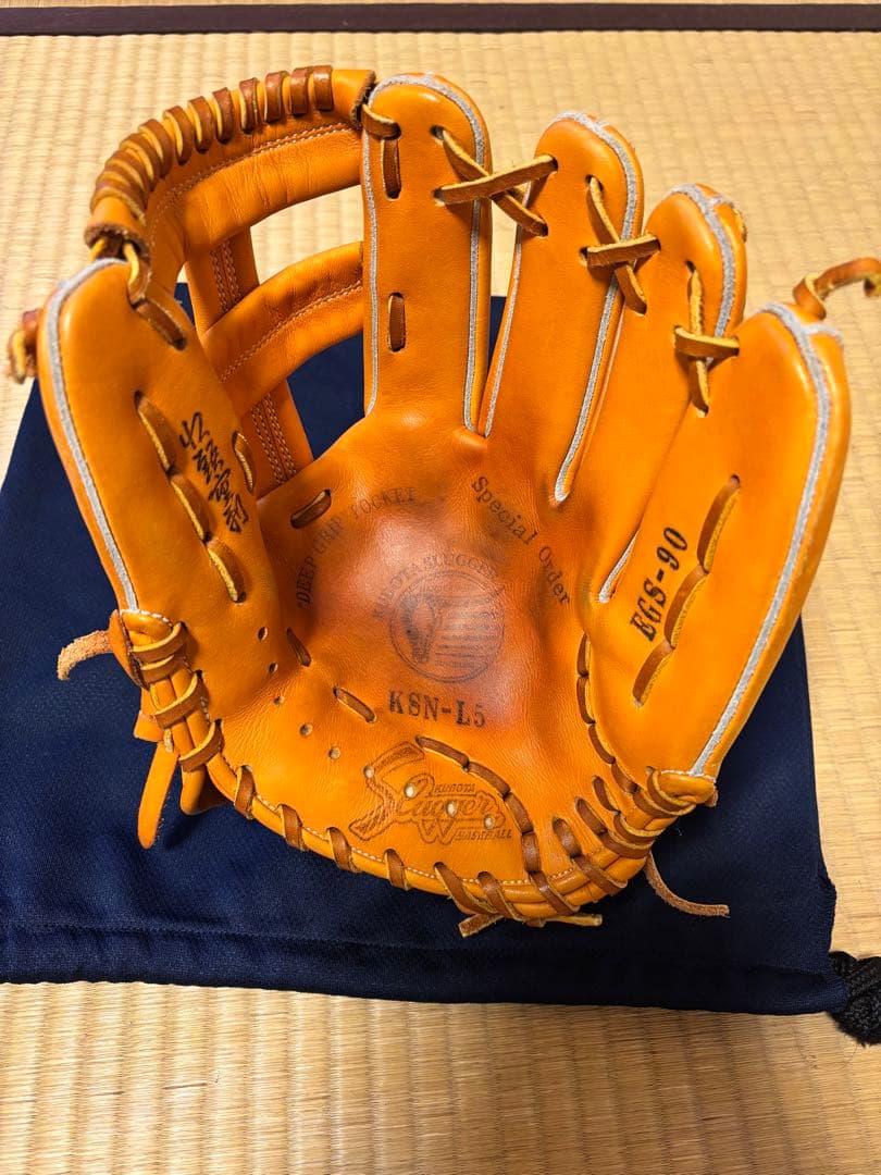 【slugger様】久保田スラッガー 江頭重利90歳記念限定グラブ 軟式L5型