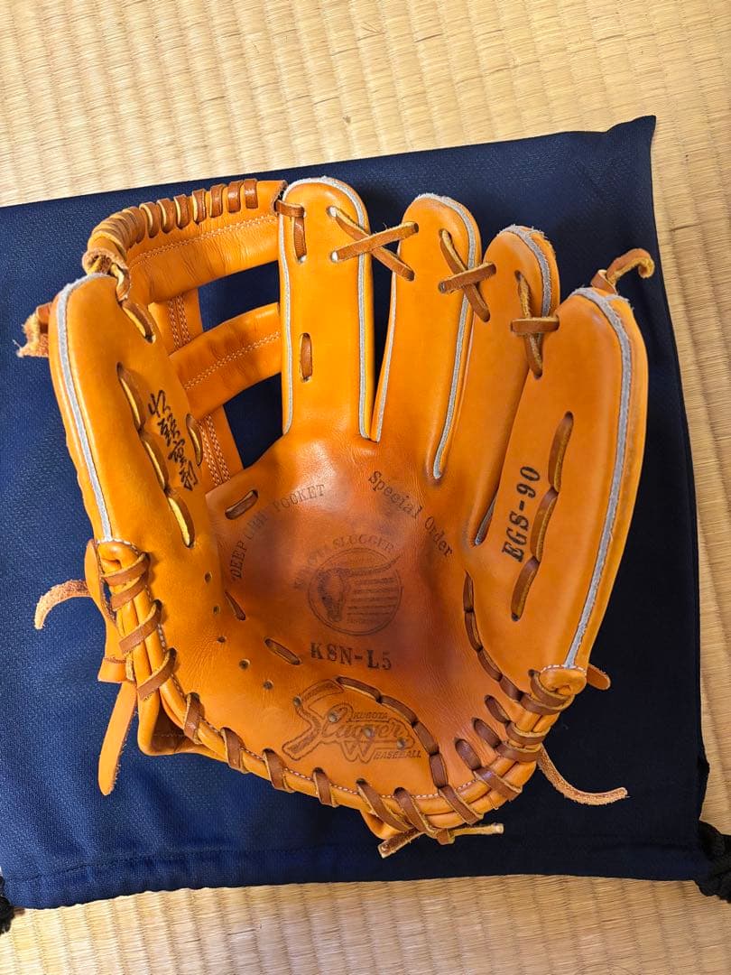 【slugger様】久保田スラッガー 江頭重利90歳記念限定グラブ 軟式L5型
