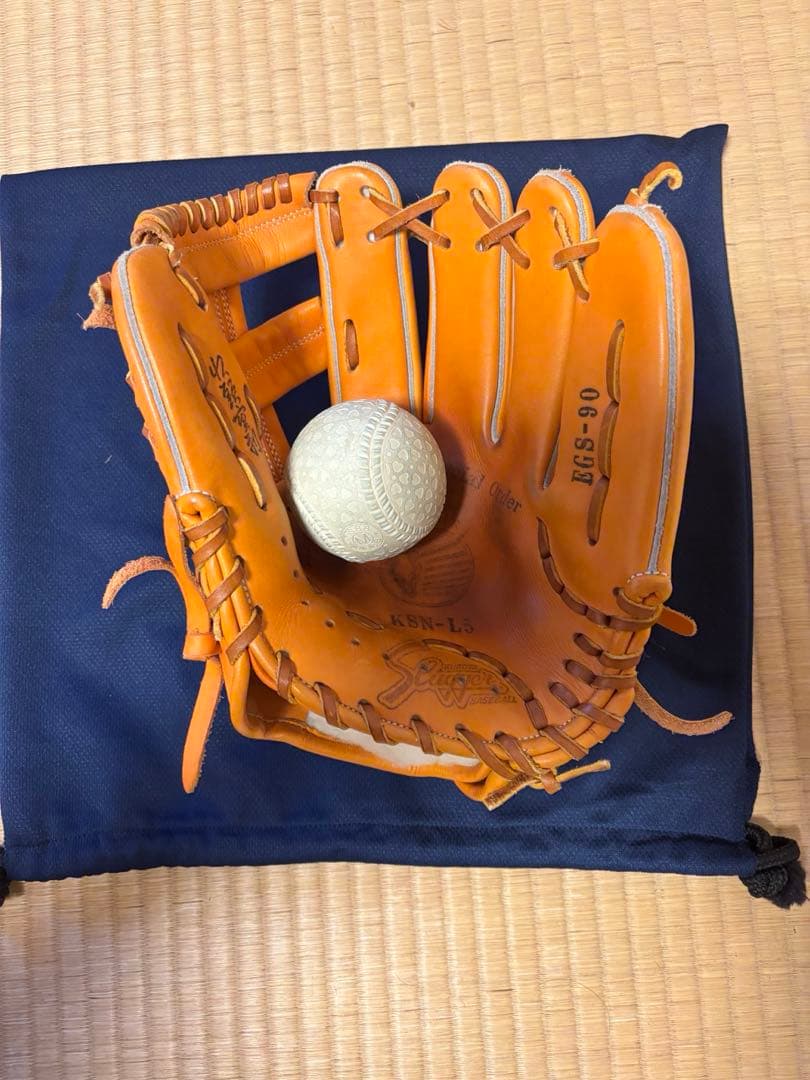 【slugger様】久保田スラッガー 江頭重利90歳記念限定グラブ 軟式L5型
