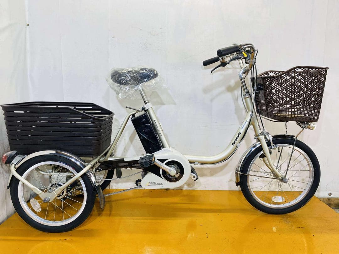 送料無料条件付き　パナソニック 電動アシスト三輪車 中古車