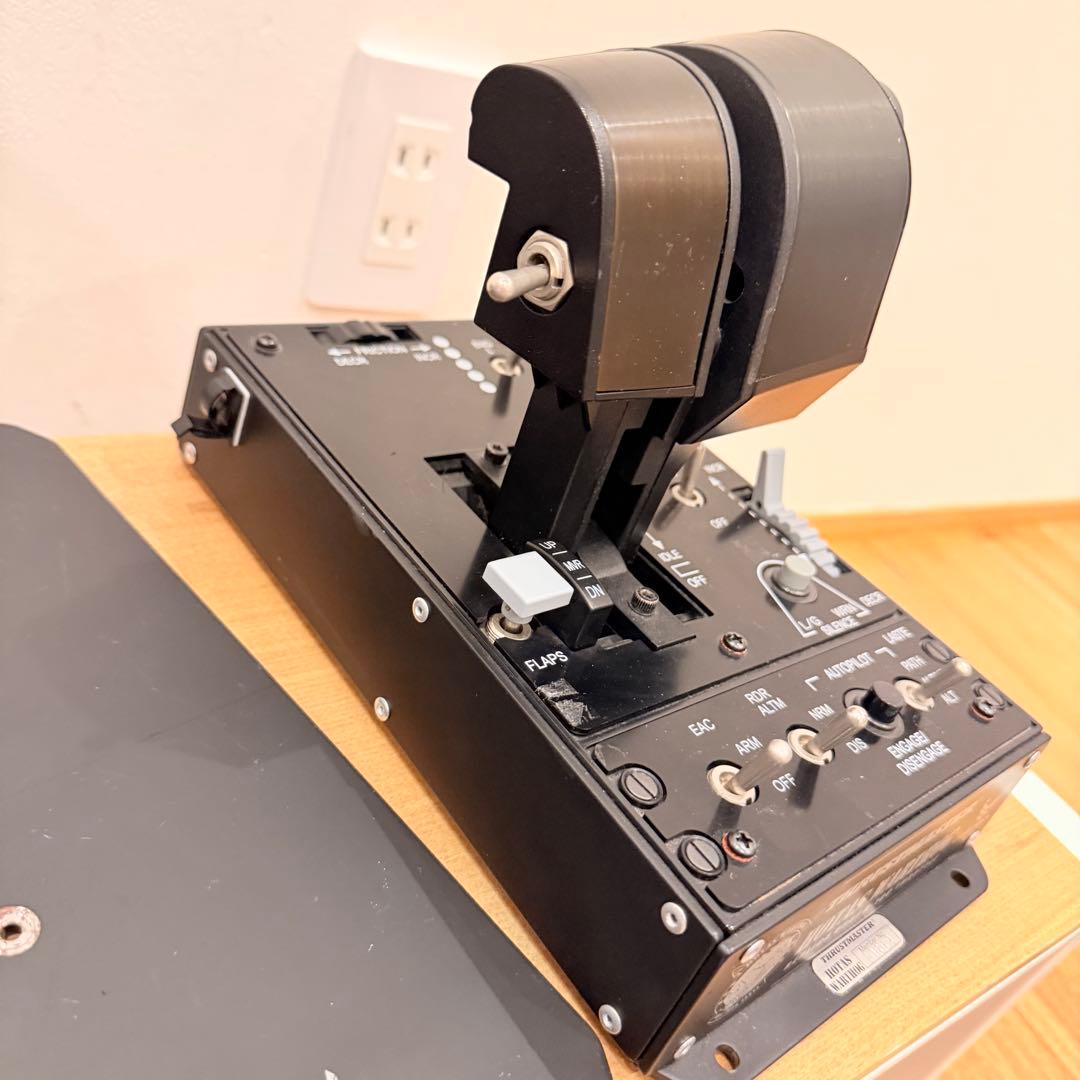 THRUSTMASTER HOTAS WARTHOGフライトシミュレータ 現状品