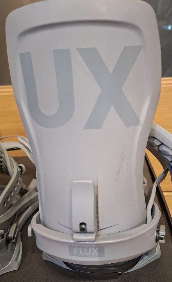 FLUX XF グレー スノーボードビンディング M